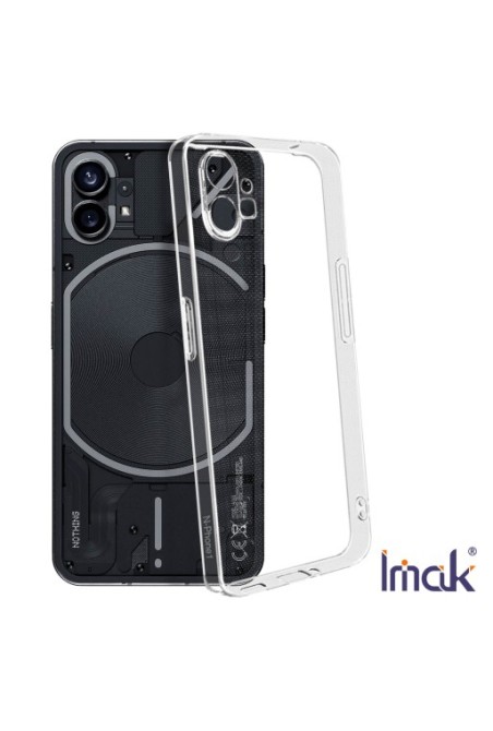 Cover per Nothing Phone 1 in silicone morbido Imak - trasparente