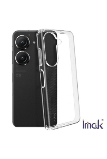 Cover per Asus Zenfone 10 e 9 in silicone morbido Imak - trasparente