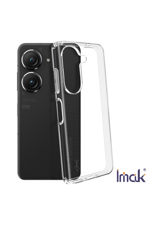 Cover per Asus Zenfone 10 e 9 in silicone morbido Imak - trasparente