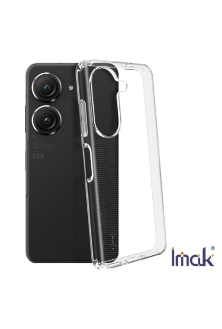 Cover per Asus Zenfone 10 e 9 in silicone morbido Imak - trasparente