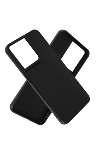 Cover in Gel di Silicone per Oppo Reno 8 Pro 5G Flessibile e Ultra-sottile - Nera