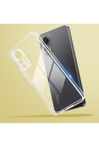 Cover in Gel di Silicone per Xiaomi 12 Lite Sottile e Resistente - Trasparente