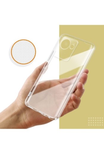 Cover in Gel di Silicone per Realme C30 Sottile e Resistente - Trasparente