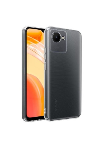 Cover in Gel di Silicone per Realme C30 Sottile e Resistente - Trasparente