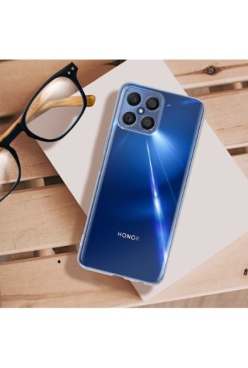 Cover in Gel di Silicone per Honor X8 Sottile e Resistente - Trasparente