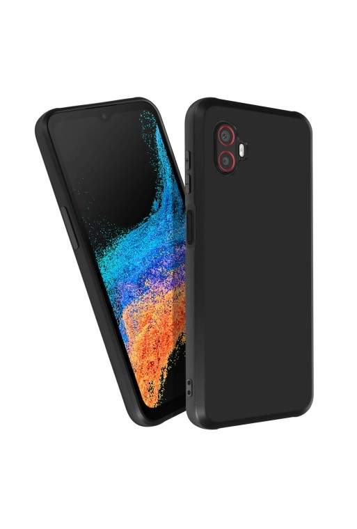Cover in Gel di Silicone per Samsung Galaxy Xcover 6 Pro Flessibile e Ultra-sottile - Nera