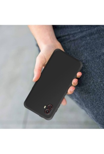 Cover in Gel di Silicone per Samsung Galaxy Xcover 6 Pro Flessibile e Ultra-sottile - Nera