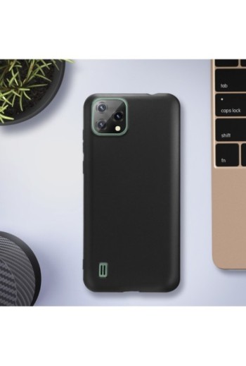 Cover in Gel di Silicone per Blackview A55 Flessibile e Ultra-sottile - Nera