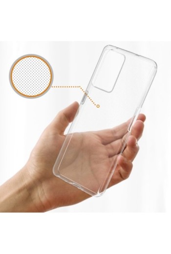 Cover in Gel di Silicone Realme GT Neo 3 Sottile e Resistente - Trasparente