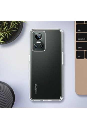 Cover in Gel di Silicone Realme GT Neo 3 Sottile e Resistente - Trasparente