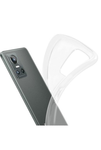 Cover in Gel di Silicone Realme GT Neo 3 Sottile e Resistente - Trasparente