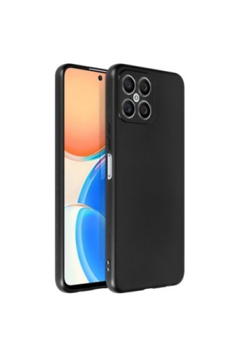 Cover in Gel di Silicone per Honor X8 Flessibile e Ultra-sottile - Nera