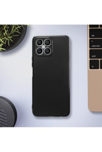 Cover in Gel di Silicone per Honor X8 Flessibile e Ultra-sottile - Nera