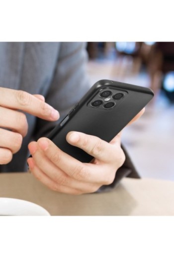 Cover in Gel di Silicone per Honor X8 Flessibile e Ultra-sottile - Nera