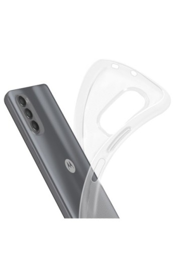 Cover in Gel di Silicone Motorola Moto G52 / G82 Sottile e Resistente - Trasparente