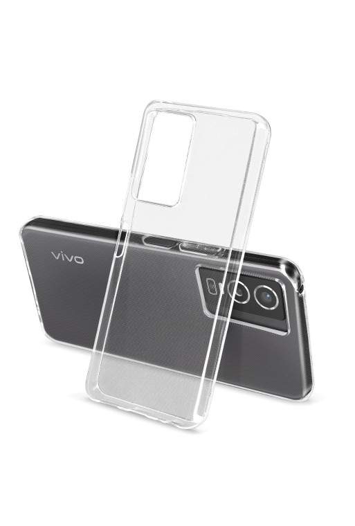 Cover in Gel di Silicone Vivo Y76 5G Sottile e Resistente - Trasparente