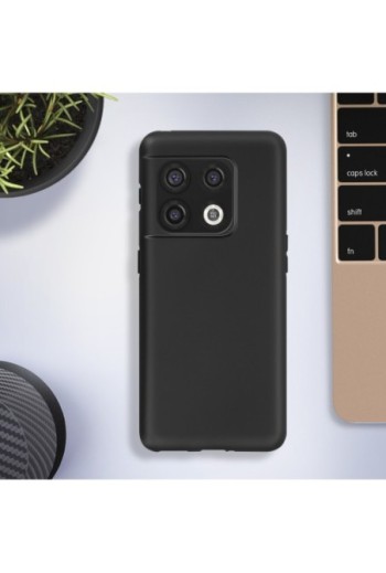 Cover in Silicone Flessibile per OnePlus 10 Pro 5G Ultra-sottile - Nera