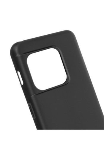 Cover in Silicone Flessibile per OnePlus 10 Pro 5G Ultra-sottile - Nera