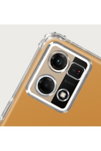 Cover Anti-urto per Oppo Reno 7 - Trasparente