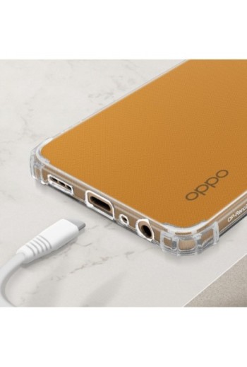 Cover Anti-urto per Oppo Reno 7 - Trasparente