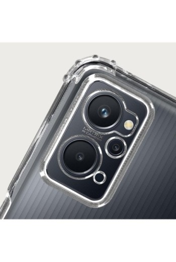 Cover Anti-urto per Realme 9i Oppo A76 / A96 - Trasparente