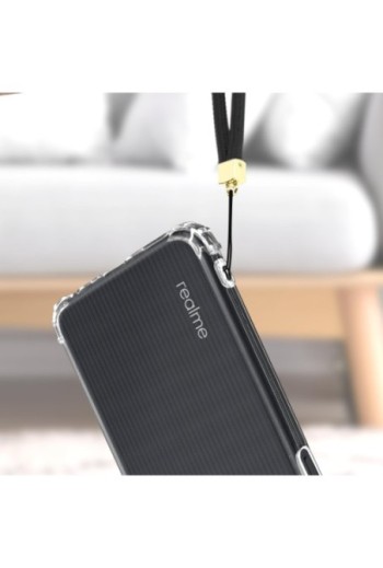 Cover Anti-urto per Realme 9i Oppo A76 / A96 - Trasparente