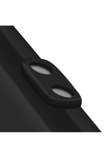 Cover per Motorola Edge 30 Ultra in gel di silicone con finitura opaca anti-macchie – nera