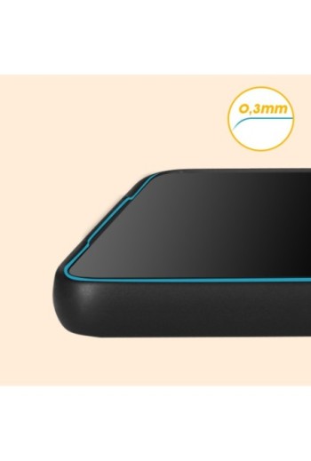 Cover in silicone per Samsung Galaxy S23 extra-sottile 0 3 mm Second Skin - nero opaco