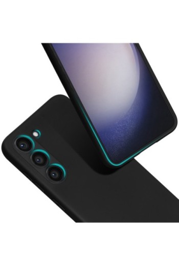 Cover Samsung Galaxy S23 in silicone con finitura soft-touch - nera