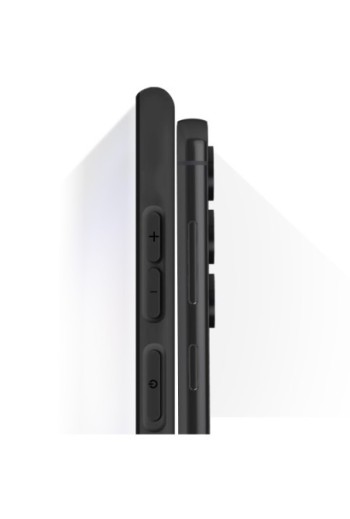 Cover Samsung Galaxy S23 in silicone con finitura soft-touch - nera