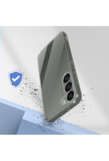 Cover in gel di silicone per Samsung Galaxy S23 sottile e resistente - trasparente