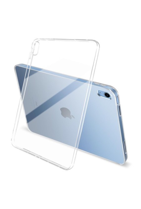 Cover in gel di silicone per iPad 11 2025 (A16) / 10.9 2022 sottile e resistente - trasparente