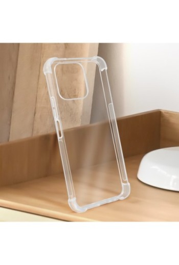 Cover per Honor 70 Lite X8 5G / X6 in gel di silicone con angoli bumper anti-urto - trasparente