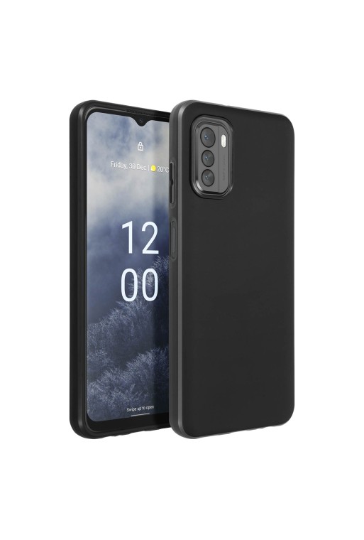 Cover in Gel di Silicone per Honor X8 5G Flessibile e Ultra-sottile - Nera