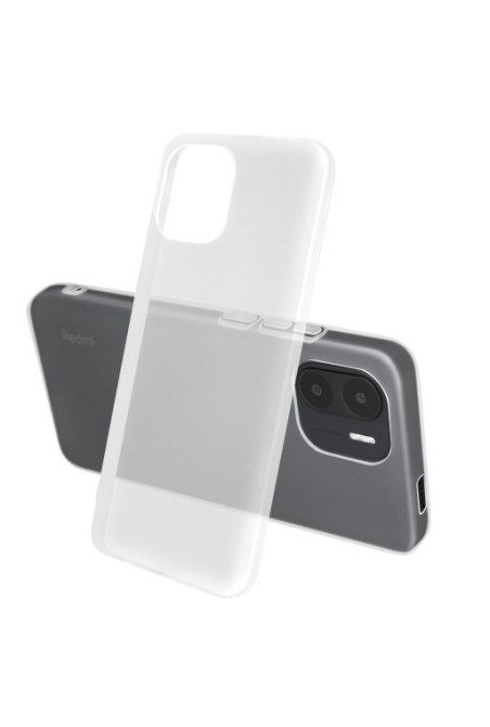 Cover in Gel di Silicone per Xiaomi Redmi A1 e A2 Sottile e Resistente - Trasparente
