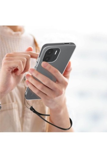Cover in Gel di Silicone per Xiaomi Redmi A1 e A2 Sottile e Resistente - Trasparente