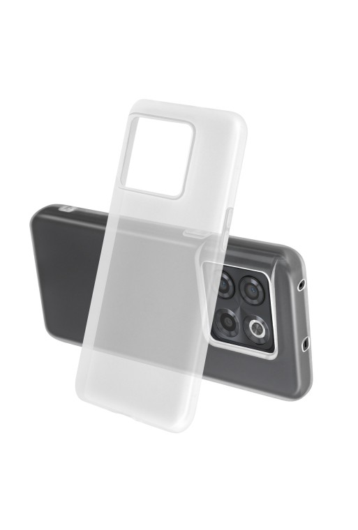 Cover in Gel di Silicone per OnePlus 10T Sottile e Resistente - Trasparente
