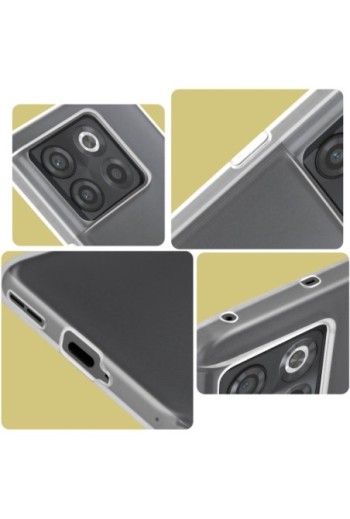 Cover in Gel di Silicone per OnePlus 10T Sottile e Resistente - Trasparente