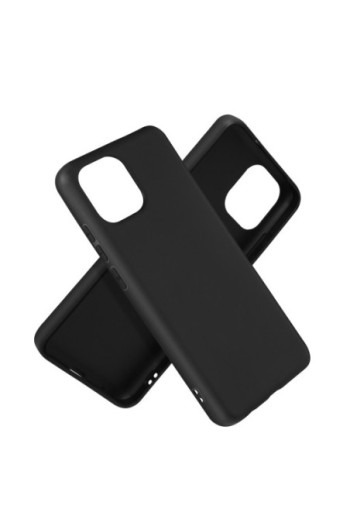 Cover in Gel di Silicone per Xiaomi Redmi A1 e A2 Flessibile e Ultra-sottile - Nera