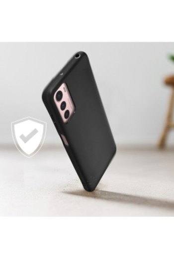 Cover in Gel di Silicone per Honor X8 5G Flessibile e Ultra-sottile - Nera
