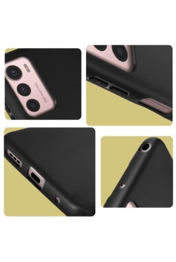 Cover in Gel di Silicone per Honor X8 5G Flessibile e Ultra-sottile - Nera