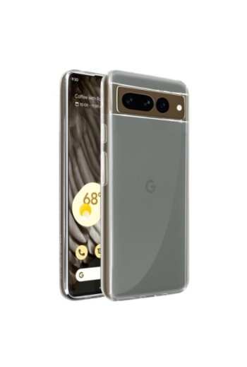 Cover in Gel di Silicone per Google Pixel 7 Pro Extra-sottile 0 3 mm Second Skin - Trasparente