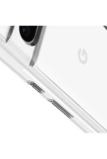 Cover per Google Pixel 7 in silicone flessibile con angoli rinforzati - trasparente