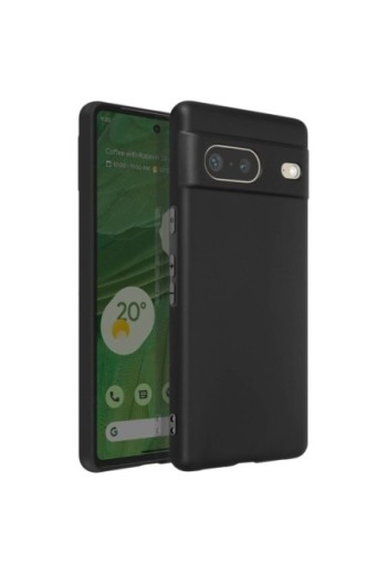 Cover in Gel di Silicone per Honor X8 5G Flessibile e Ultra-sottile - Nera