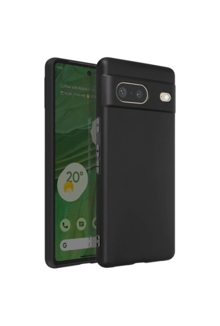 Cover in Gel di Silicone per Honor X8 5G Flessibile e Ultra-sottile - Nera
