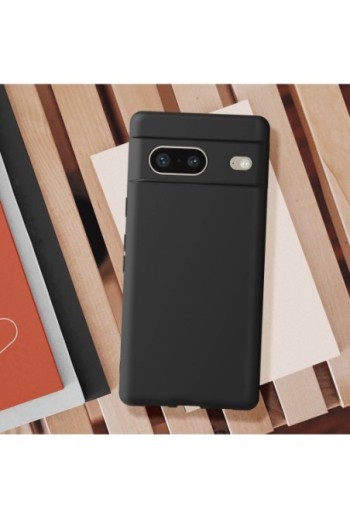 Cover in Gel di Silicone per Honor X8 5G Flessibile e Ultra-sottile - Nera