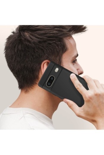 Cover in Gel di Silicone per Honor X8 5G Flessibile e Ultra-sottile - Nera