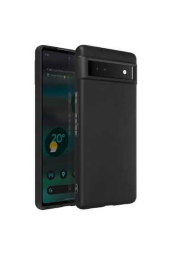 Cover in Gel di Silicone per Honor X8 5G Flessibile e Ultra-sottile - Nera