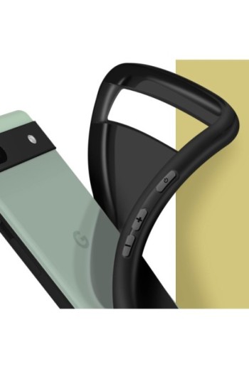 Cover in Gel di Silicone per Honor X8 5G Flessibile e Ultra-sottile - Nera