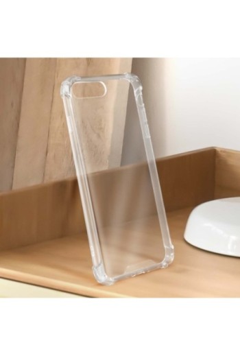 Cover Anti-urto per iPhone 7 Plus / 8 Plus Gel di Silicone con Angoli Bumper - Trasparente
